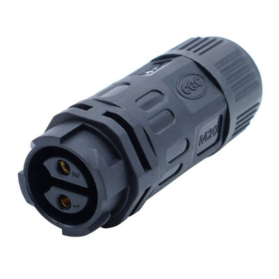 M16 Sekrup Tipe IP68 Plug Pria dan Wanita Waterproof Plug Connectors